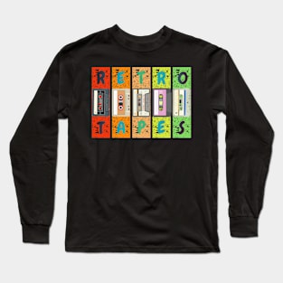 Vintage Cassette Tapes Long Sleeve T-Shirt